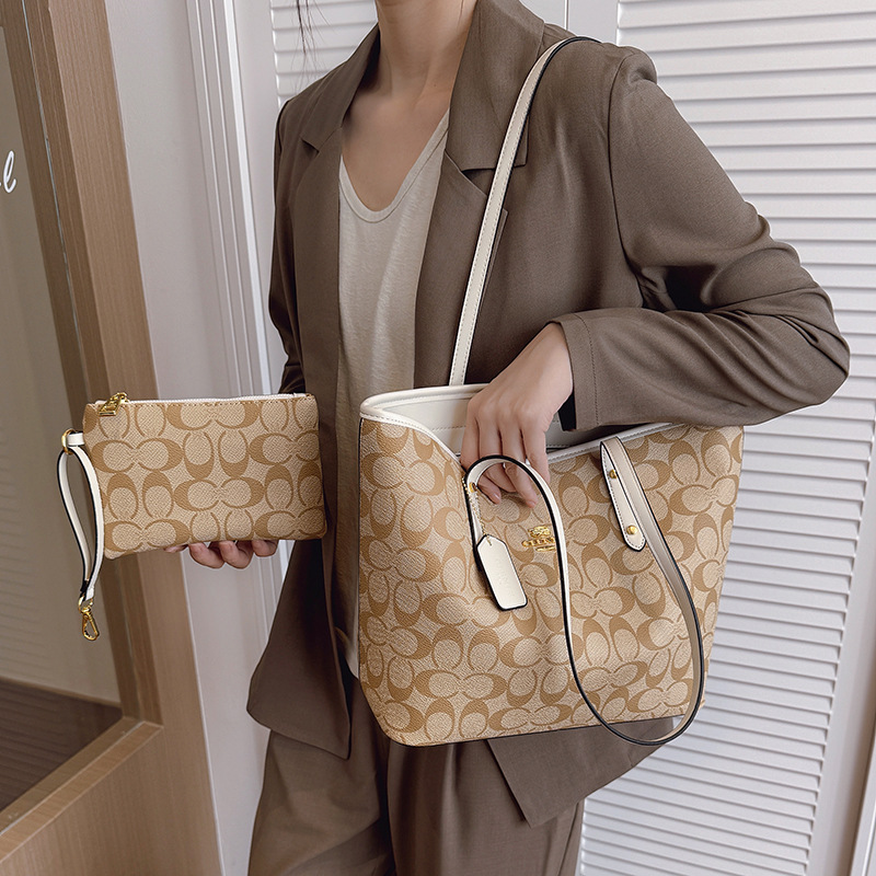 Luxury Tote Bags With Zipper - 럭셔리 디자이너 여성용 숄더백 대용량 실용적인