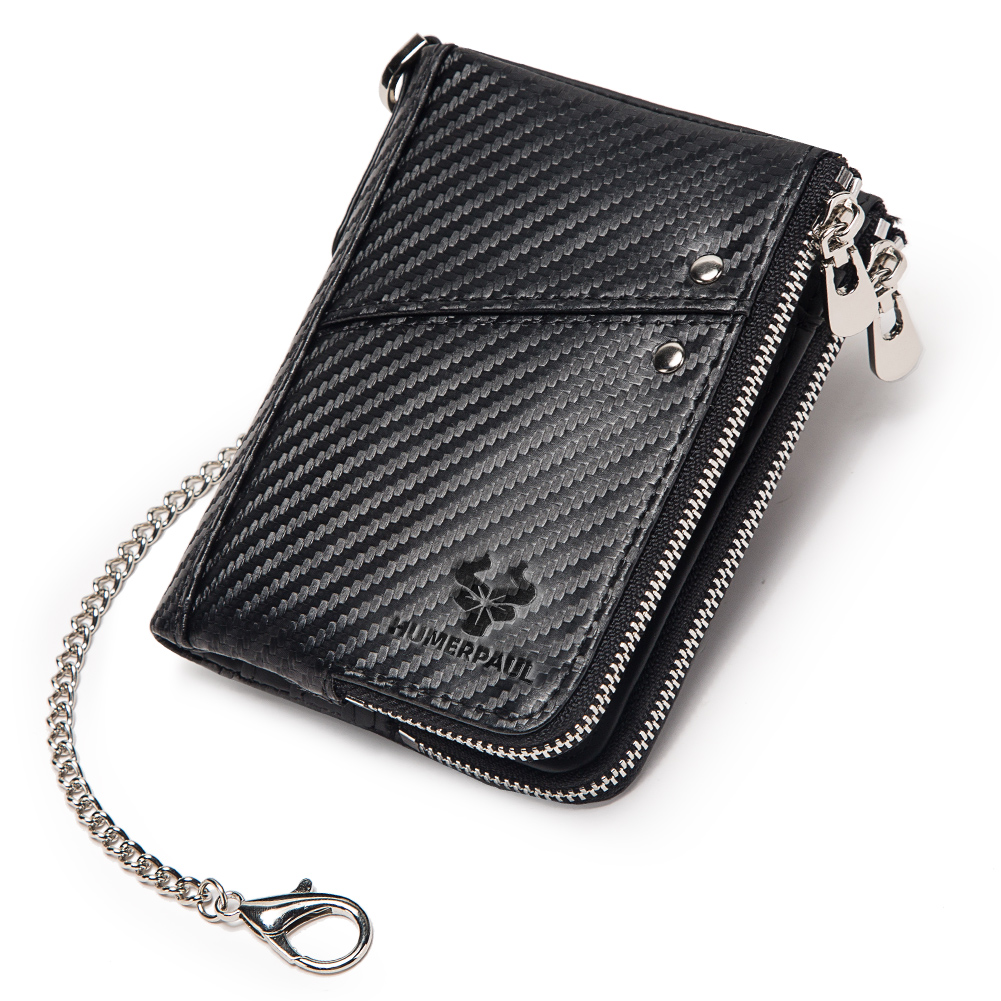 Luxury Bags Sell - GZCZ 남성용 더블 지퍼 동전 주머니