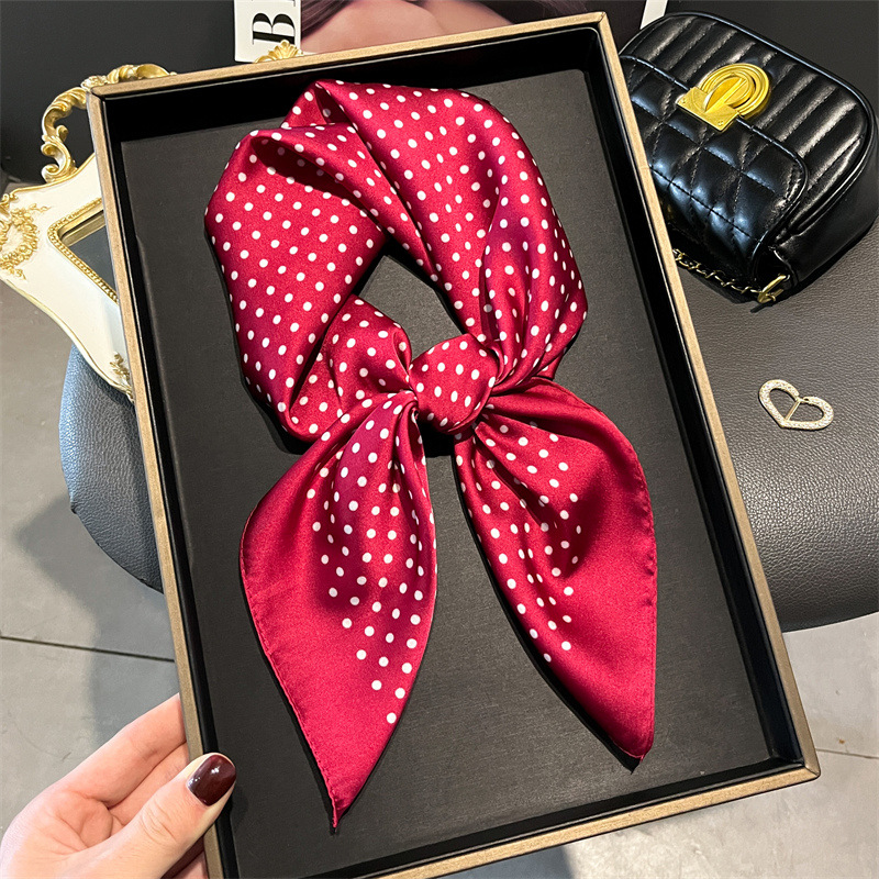 Luxury Bags Mini - 여성용 실크 스카프 용수철 및 여름