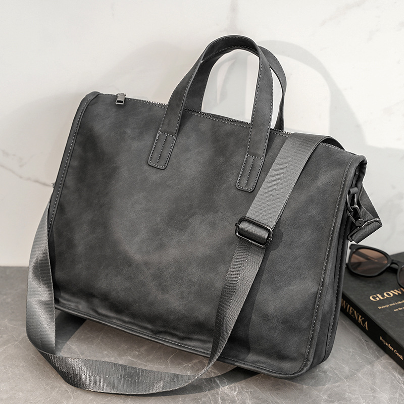 Luxury Bags For Laptop - 캐주얼 비즈니스 남성용 핸드백 패션 대용량