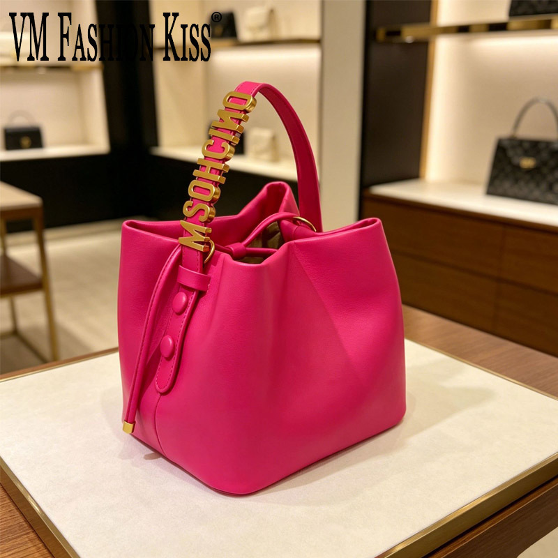 Luxury Quilted Bags - 2026 뉴 라이트 럭셔리 드로스트링 버킷백