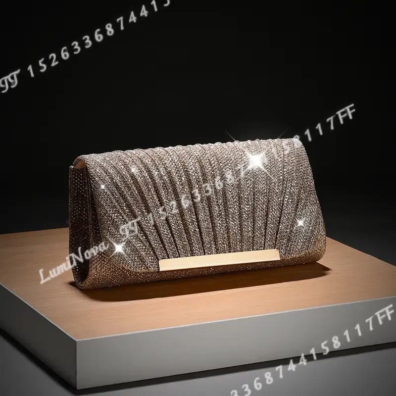 Luxury Bags England - 럭셔리 웨딩 봉투 클러치 백, 세련되고