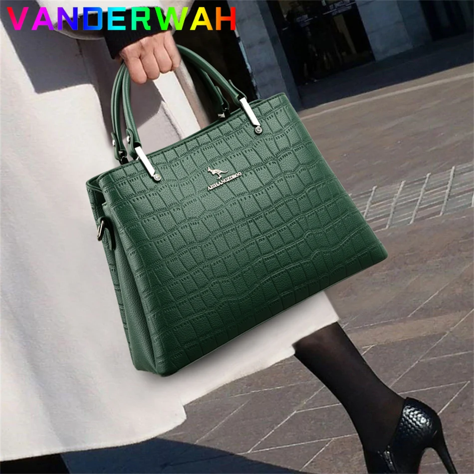 Luxury Bags No Logo - 여성용 핸드백 크로스 바디 숄더 핸드백,