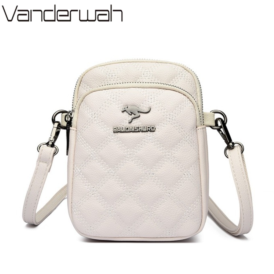 Luxury Bags No Logo - 고급 가죽 숄더 크로스바디 폰 동전