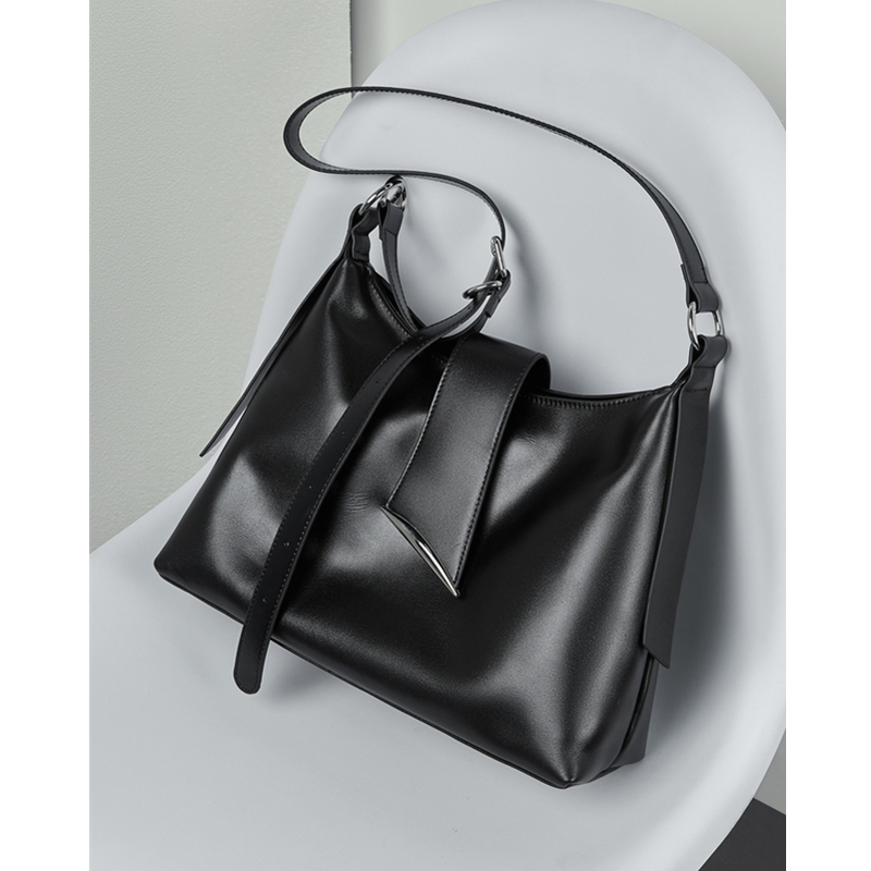Luxury Tote Bags With Zipper - Hifashion 소가죽 정품 가죽 여성용 대형