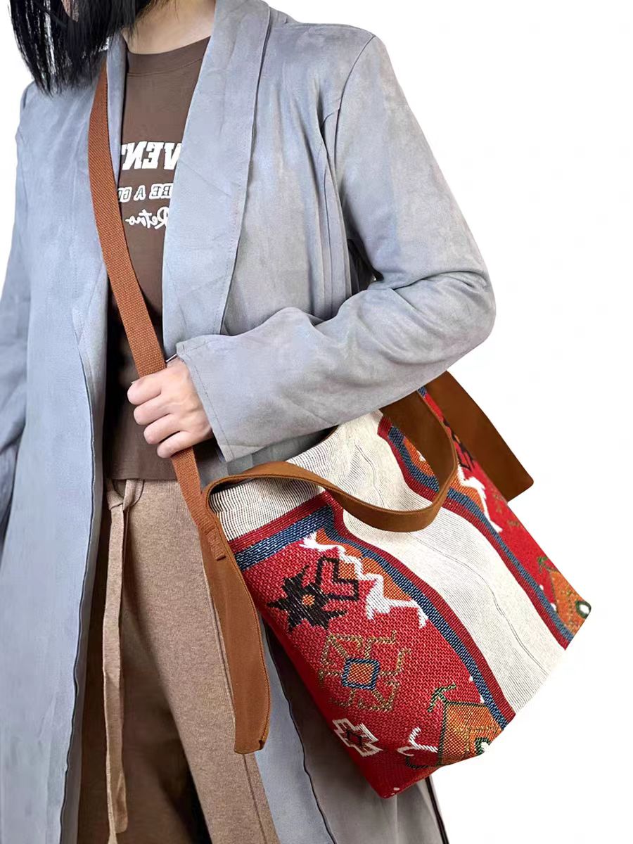 Luxury Bags On Sales - 럭셔리 여성 가방 오리지널 양면 자수