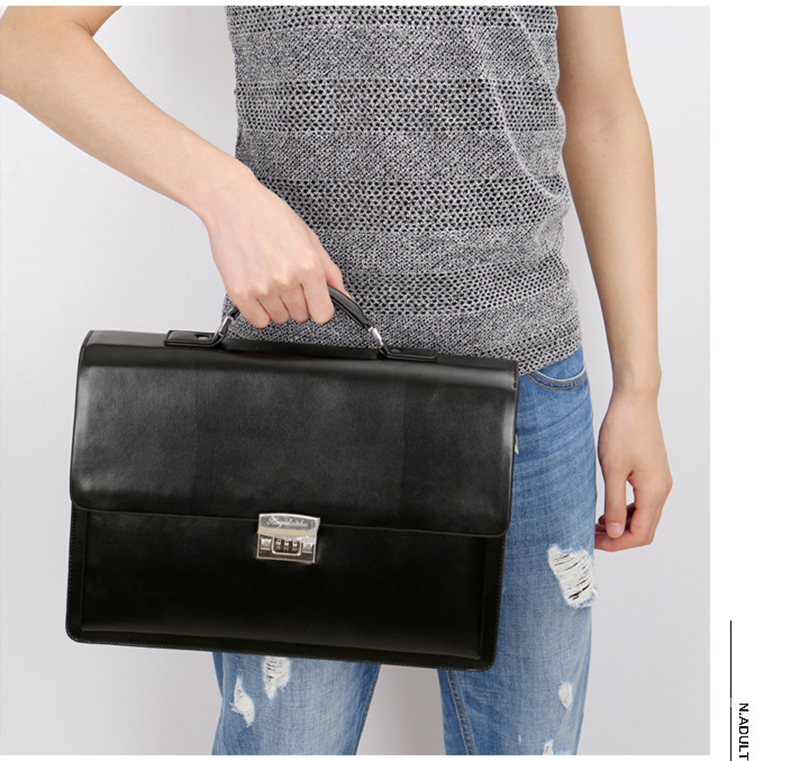 Luxury Bags For Laptop - 남성용 고급 콤비네이션 잠금 장치 서류