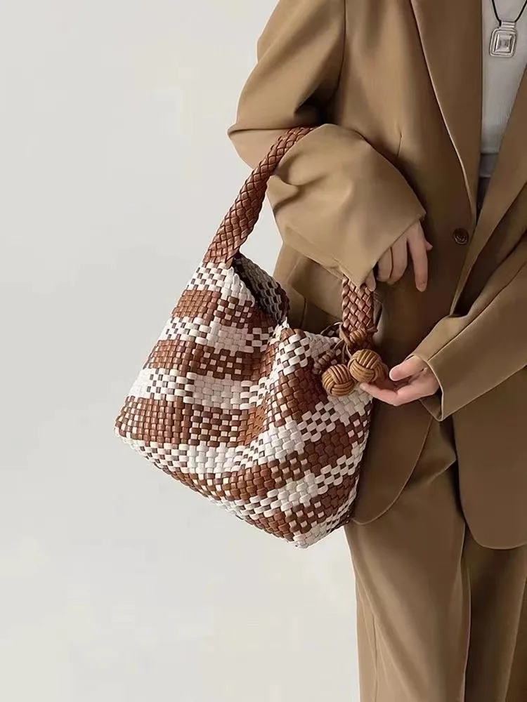 Luxury Tote Bags With Zipper - 2025 여성을위한 럭셔리 PU 가죽 토트