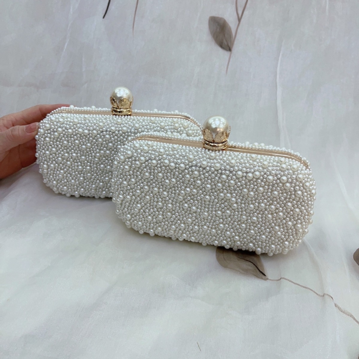럭셔리 웨딩 이브닝 드레스 백 체인 숄더백 여성용 진주 - Luxury Bags Mini 리뷰 및 가격