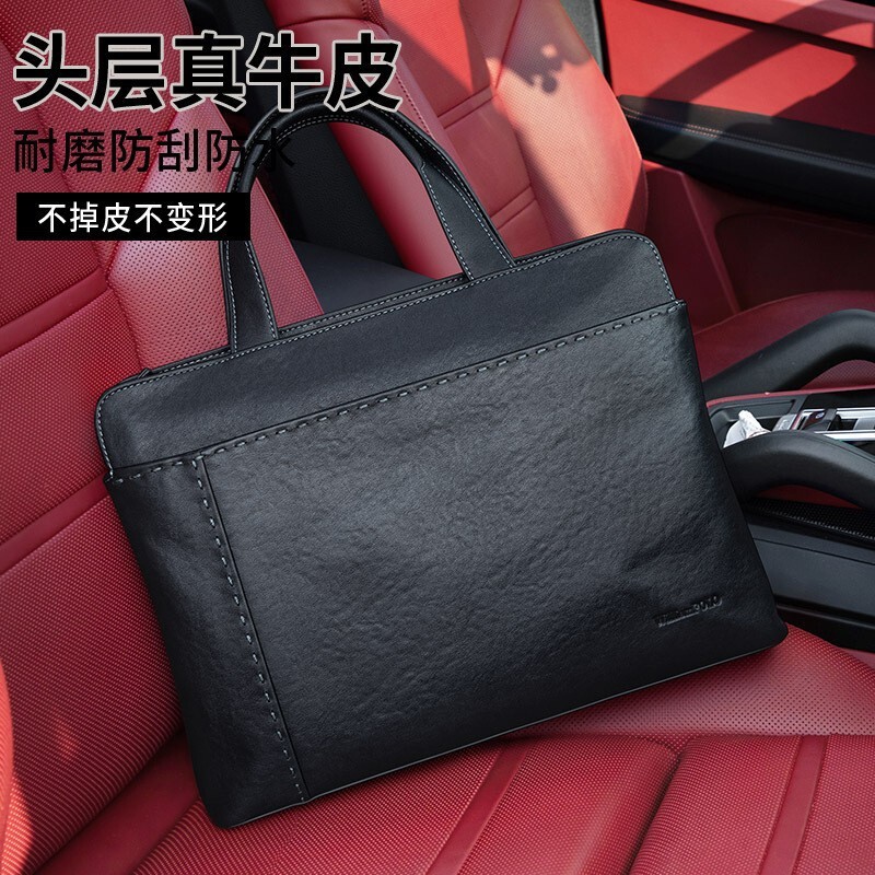 새로운 남성용 노트북 가방 메신저 정품 가죽 서류 가방 - Luxury Bags For Laptop 리뷰 및 가격