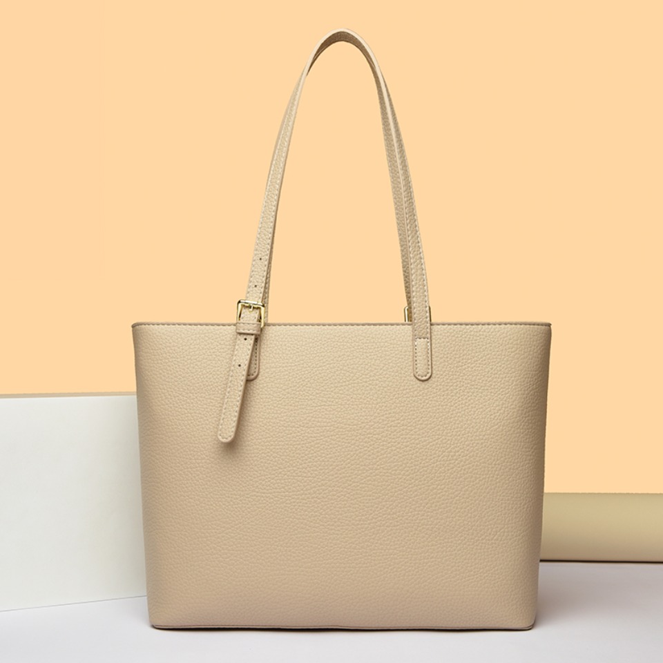 솔리드 컬러 여성용 숄더백 부드러운 가죽 핸드백 여성용 - Luxury Tote Bags With Zipper 리뷰 및 가격