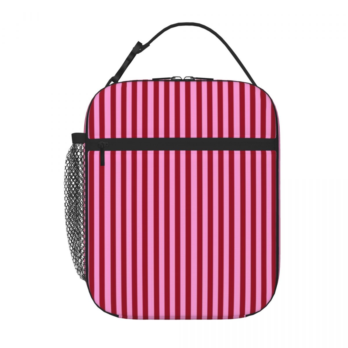 핫세일 라즈베리 레드 온 핑크 스트라이프 패턴 고급 통 - Luxury Bags On Sales 리뷰 및 가격