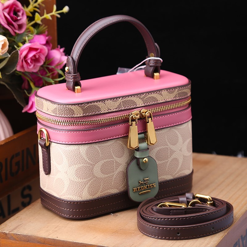 새로운 미니멀리스트 & 패셔너블한 소형 핸드백, 배색  - Luxury Bags Coach 리뷰 및 가격