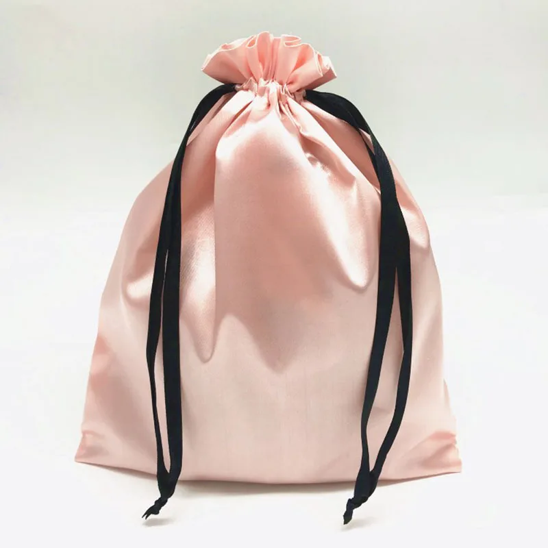 10PCS 맞춤형 새틴 익스텐션 헤어 가방 고급품 실크 - Luxury Bags And Shoes 리뷰 및 가격