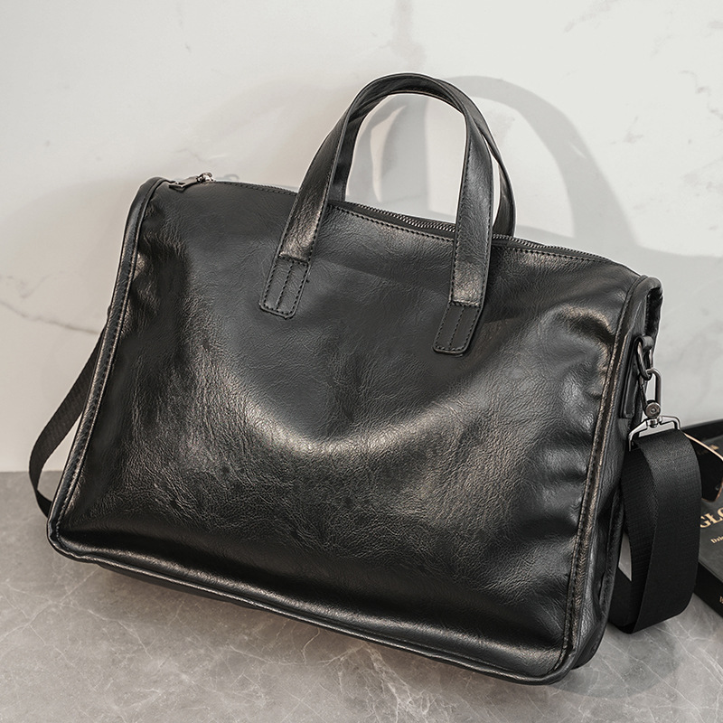 캐주얼 비즈니스 남성용 핸드백 패션 대용량 서류 가방  - Luxury Bags For Laptop 리뷰 및 가격