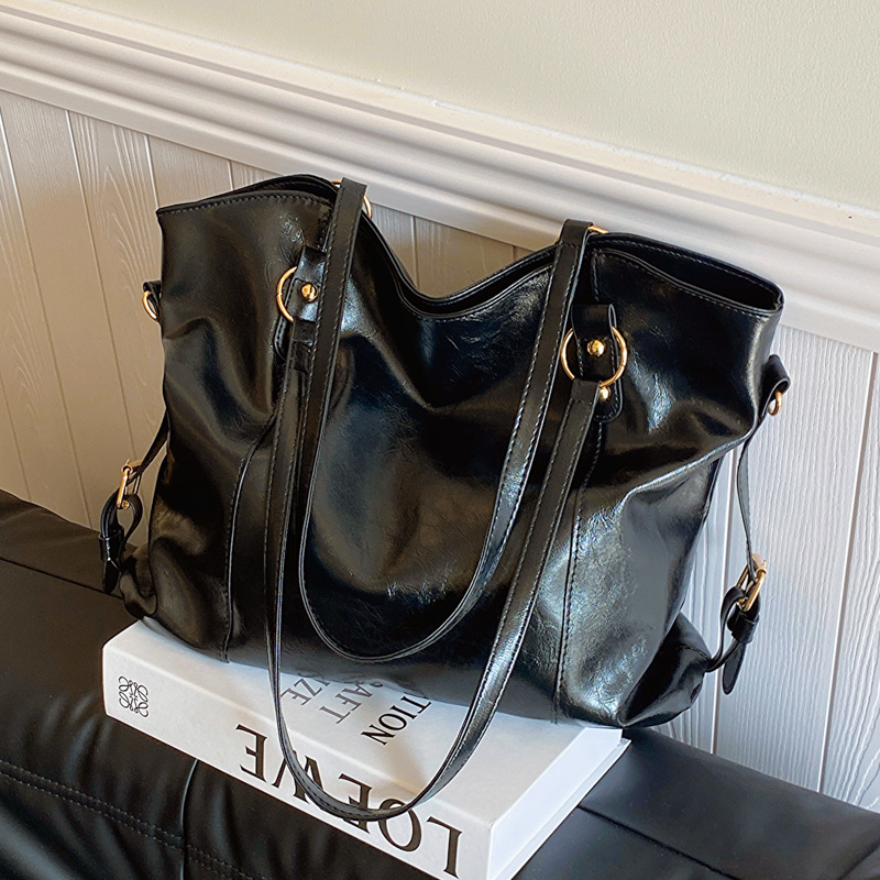 여성용 빈티지 숄더백, 대용량 소프트 PU 가죽 크로스 - Luxury Tote Bags With Zipper 리뷰 및 가격