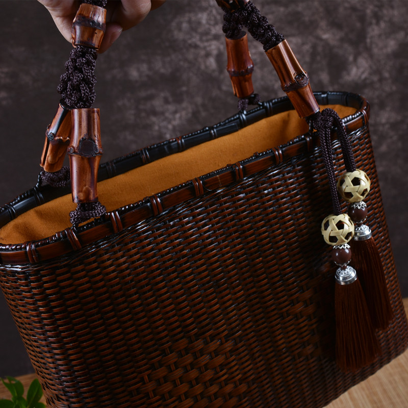 손으로 짠 여성 여름 패션 고품질 나무 대나무 가방 핸 - Luxury Bags England 리뷰 및 가격