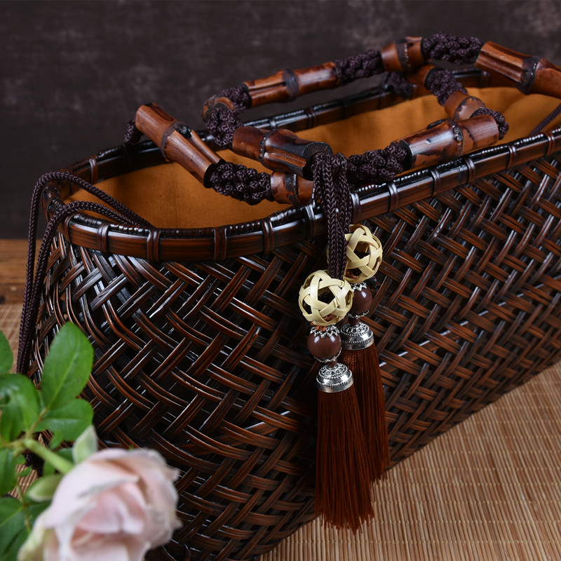 손으로 짠 여성 여름 패션 고품질 나무 대나무 가방 핸 - Luxury Bags England 리뷰 및 가격