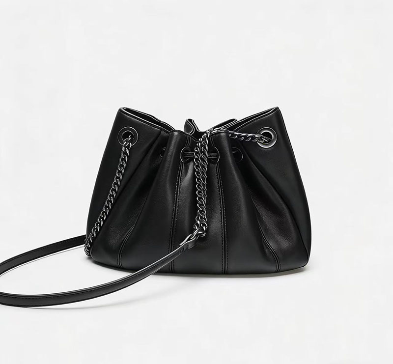 패션 드로스트링 버킷백 고급 퀼팅 숄더백 여성용 핸드백 - Luxury Quilted Bags 리뷰 및 가격