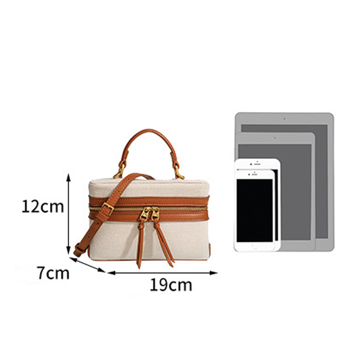 여성용 레트로 캔버스 스플 라이스 도시락 상자, 통근용 - Luxury Bags Jacquemus 리뷰 및 가격