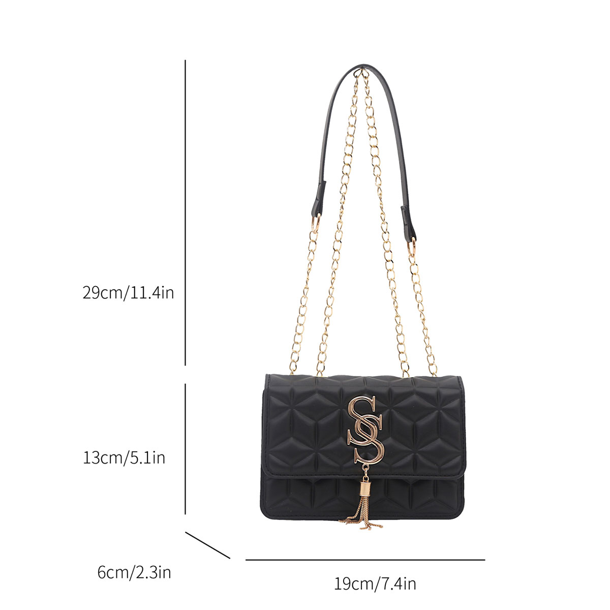 라이트 럭셔리 트렌드 아가일 퀼트 스몰 스퀘어 백 메탈 - Luxury Quilted Bags 리뷰 및 가격