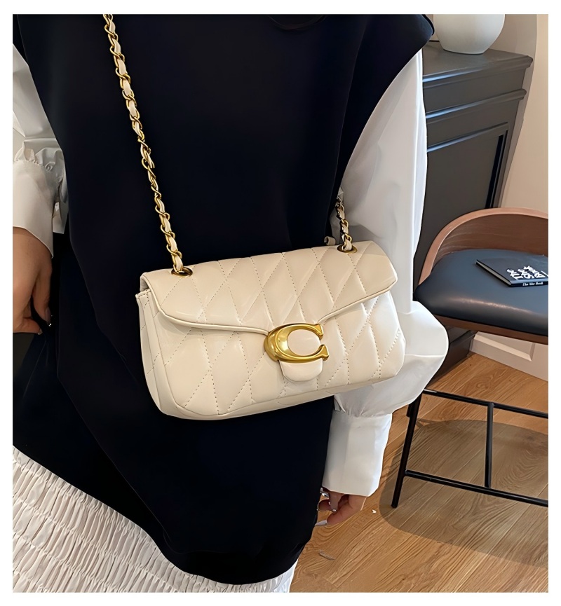 여성 퀼트 가죽 숄더백 명품 C 로고 골드 체인 크로스 - Luxury Quilted Bags 리뷰 및 가격