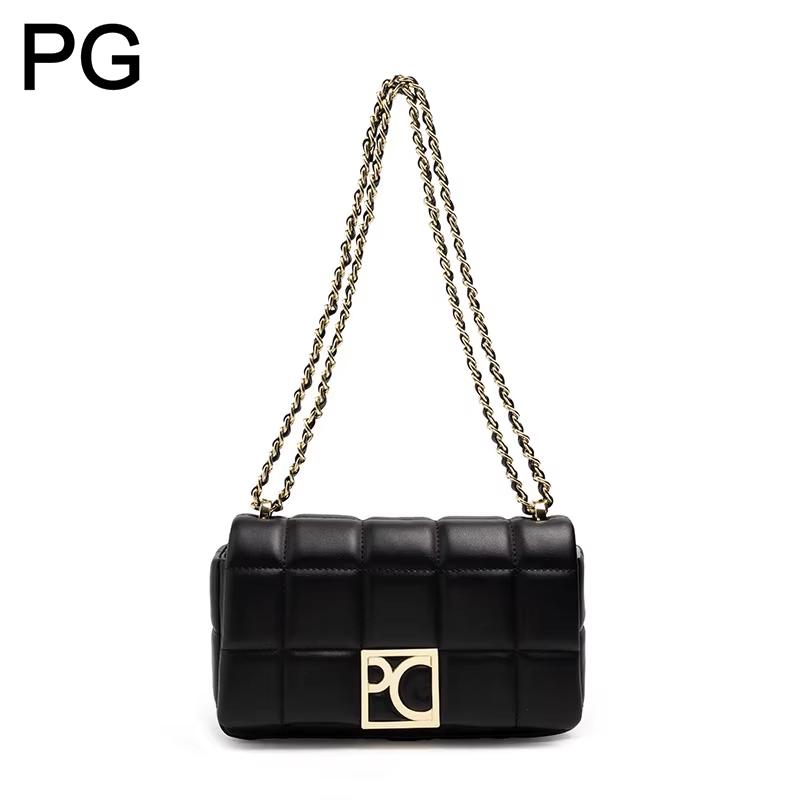 여성용 PG 크로스바디 백, 명품 퀼팅 가죽 핸드백,  - Luxury Quilted Bags 리뷰 및 가격