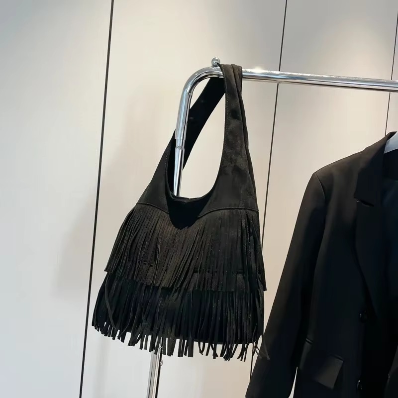 가짜 스웨이드 술 숄더백 대용량 럭셔리 여성용 가방 판 - Luxury Bags On Sales 리뷰 및 가격