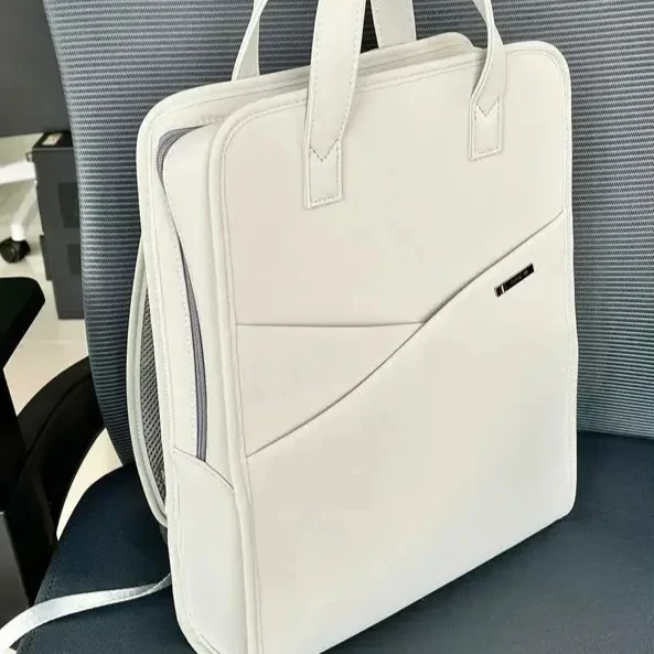 흰색 노트북 배낭 사무실 노트북 슬리브 케이스, 여행  - Luxury Bags For Laptop 리뷰 및 가격
