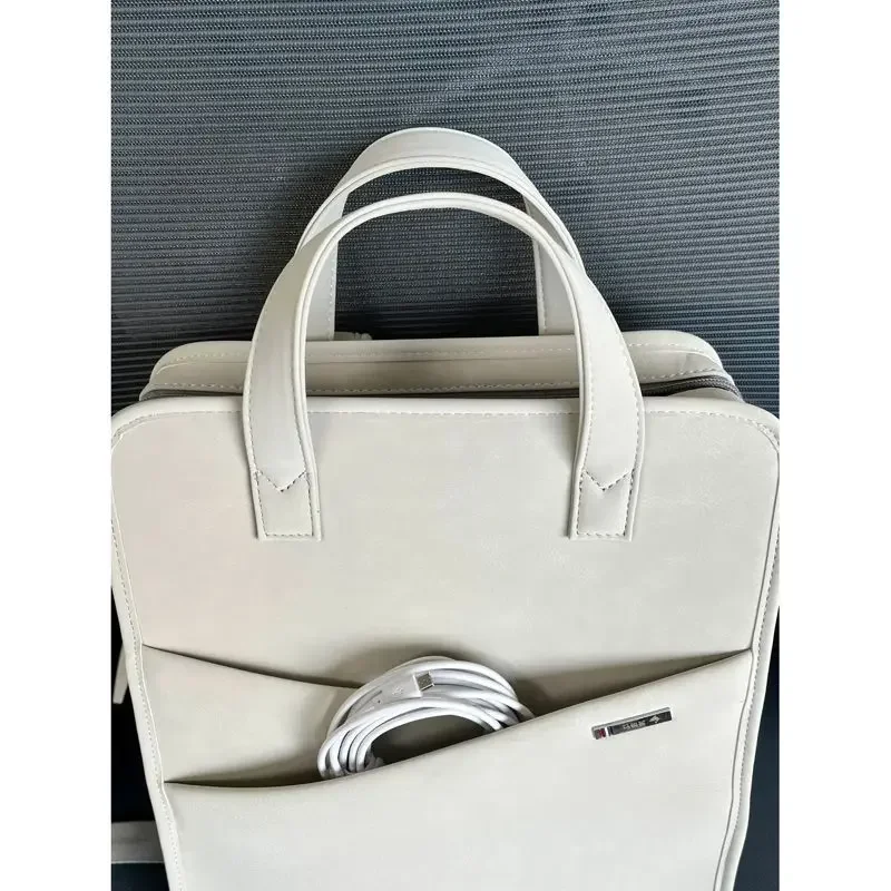 흰색 노트북 배낭 사무실 노트북 슬리브 케이스, 여행  - Luxury Bags For Laptop 리뷰 및 가격
