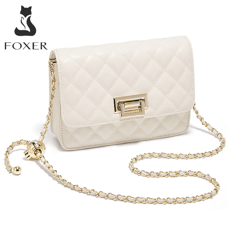 FOXER 2026 여성용 화이트 퀼팅 크로스바디 백  - Luxury Quilted Bags 리뷰 및 가격