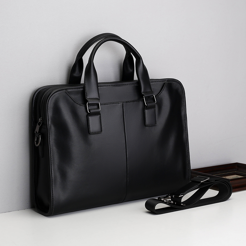 남성용 스플릿 가죽 서류 가방 럭셔리 소가죽 빈티지 임 - Luxury Bags For Laptop 리뷰 및 가격
