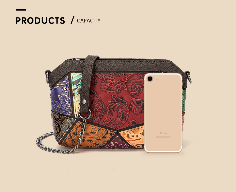 부드러운 진짜 가죽 럭셔리 패치워크 여성용 꽃 작은 지 - Luxury Bags In Sale 리뷰 및 가격