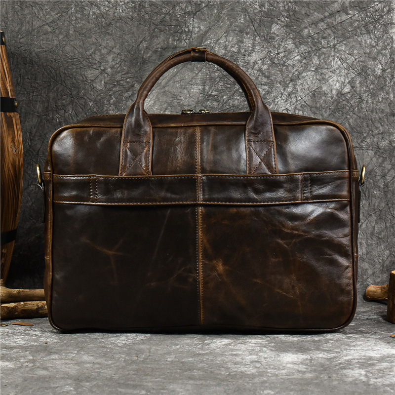 남성용 럭셔리 정품 가죽 핸드백, 여행 서류 가방, 남 - Luxury Bags For Laptop 리뷰 및 가격