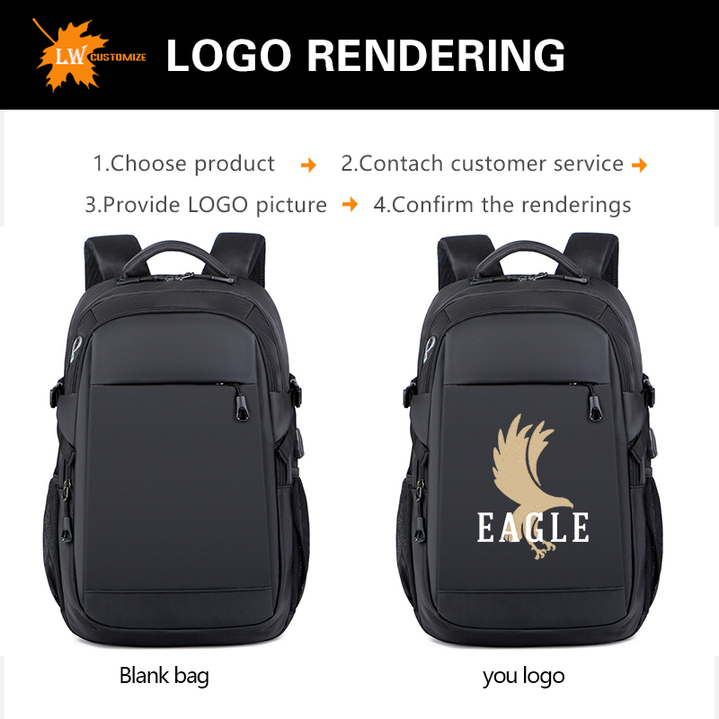 럭셔리 백팩 프린트 로고 남성용 대용량 컴퓨터 가방 비 - Luxury Bags No Logo 리뷰 및 가격