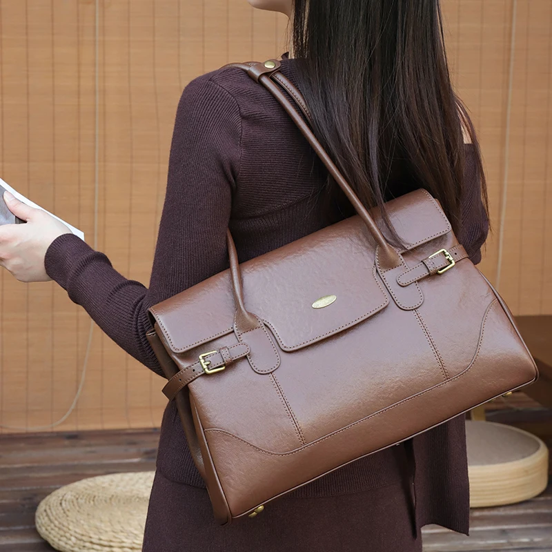 여성용 최고급 가죽 언더암 백 여성용 럭셔리 디자이너  - Luxury Tote Bags With Zipper 리뷰 및 가격