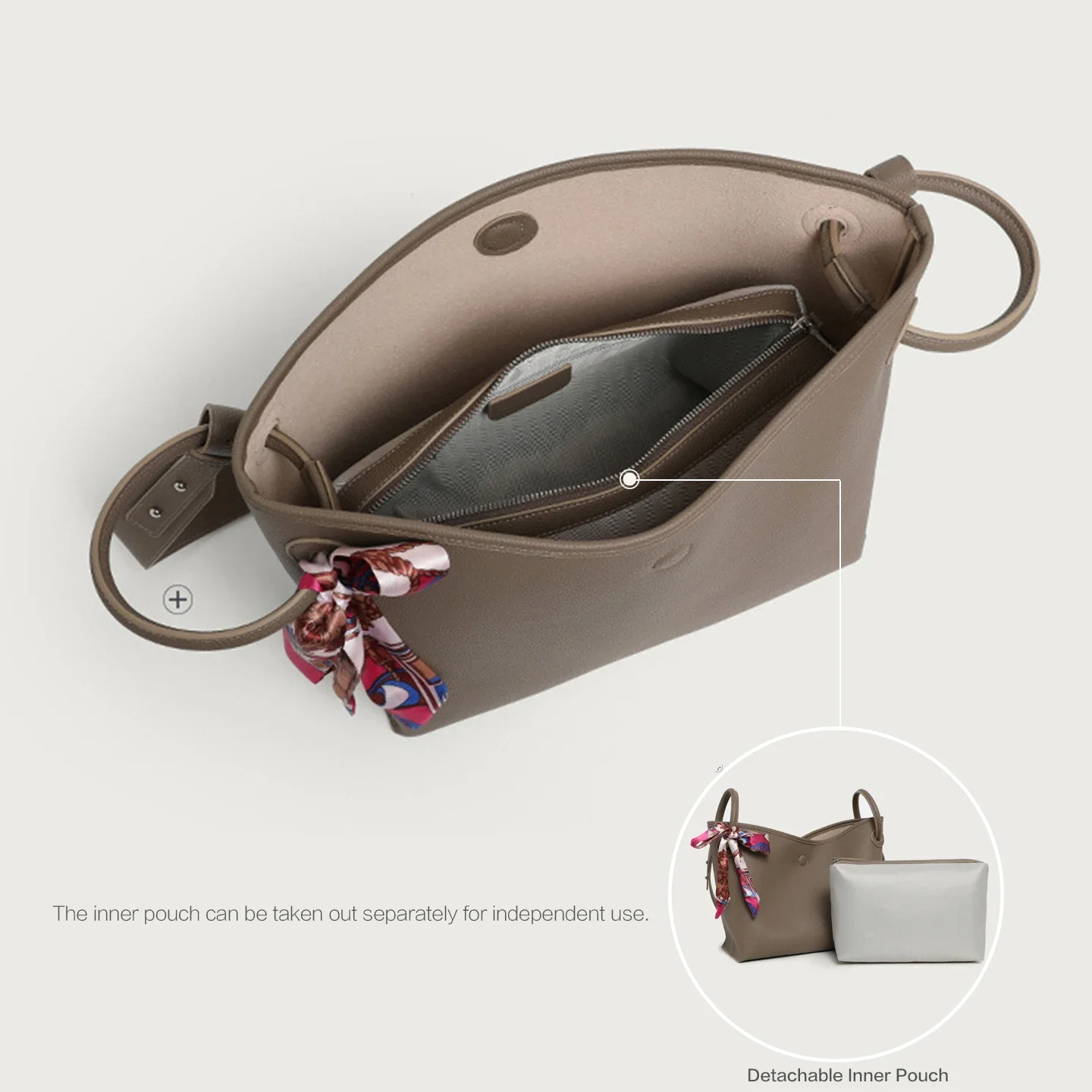 라이트 럭셔리 고급 여성용 토트백 PU 가죽 솔리드 컬 - Luxury Bags China 리뷰 및 가격