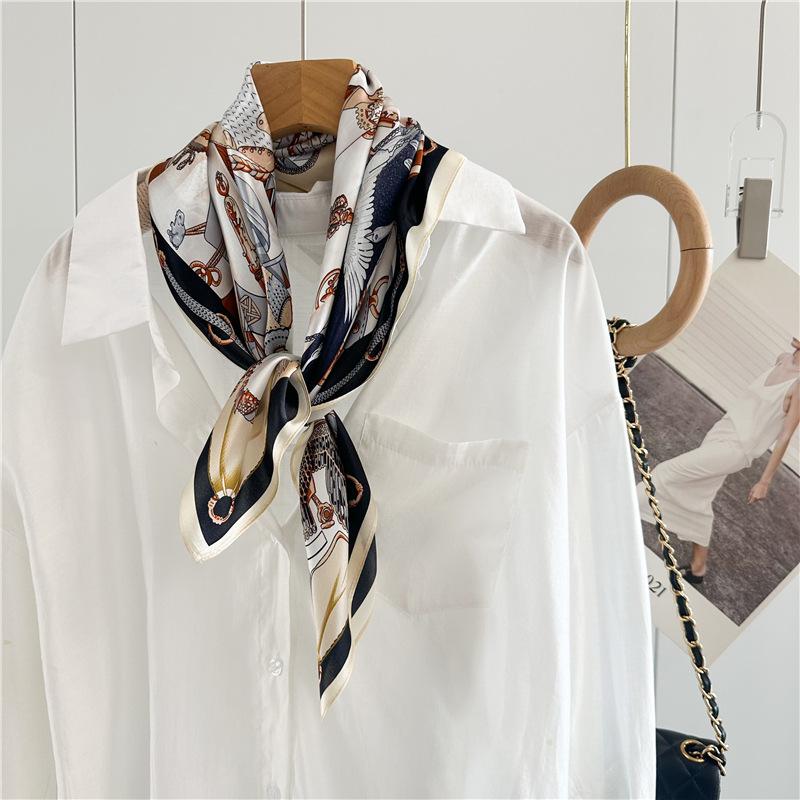 여름 실크 스카프 여성 소프트 Shawls 럭셔리 디자 - Luxury Bags And Accessories 리뷰 및 가격