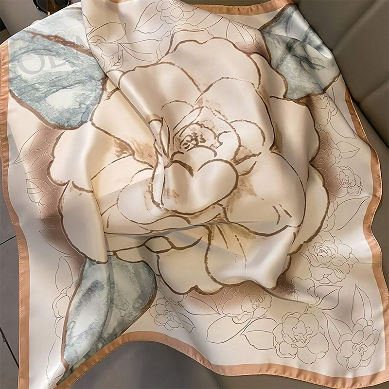 2024 디자인 패션 인쇄 새틴 스퀘어 실크 스카프 여 - Luxury Bags China 리뷰 및 가격