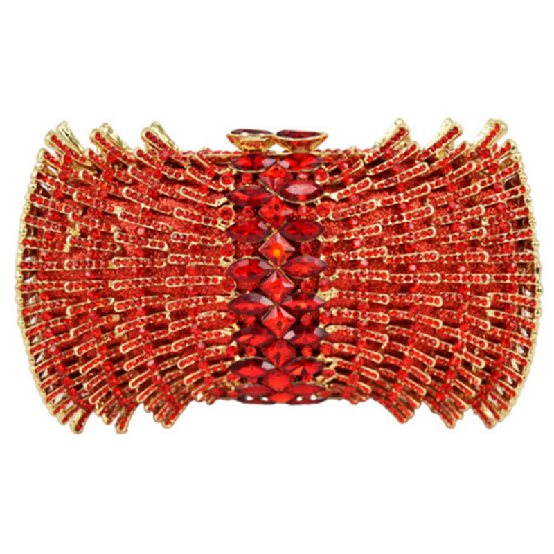 레드 라인스톤 정장 이브닝 클러치 백 다이아몬드 여성  - Luxury Bags Girls 리뷰 및 가격