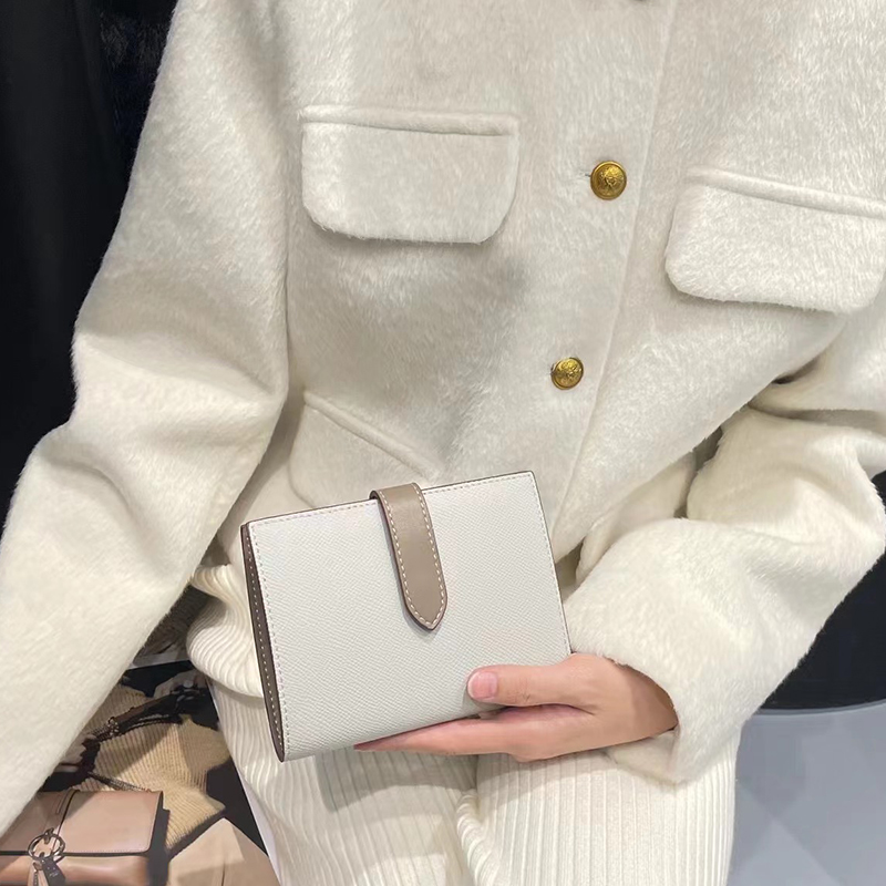 여성용 정품 가죽 반지갑, 동전 지갑, 멀티 슬롯 카드 - Luxury Quilted Bags 리뷰 및 가격