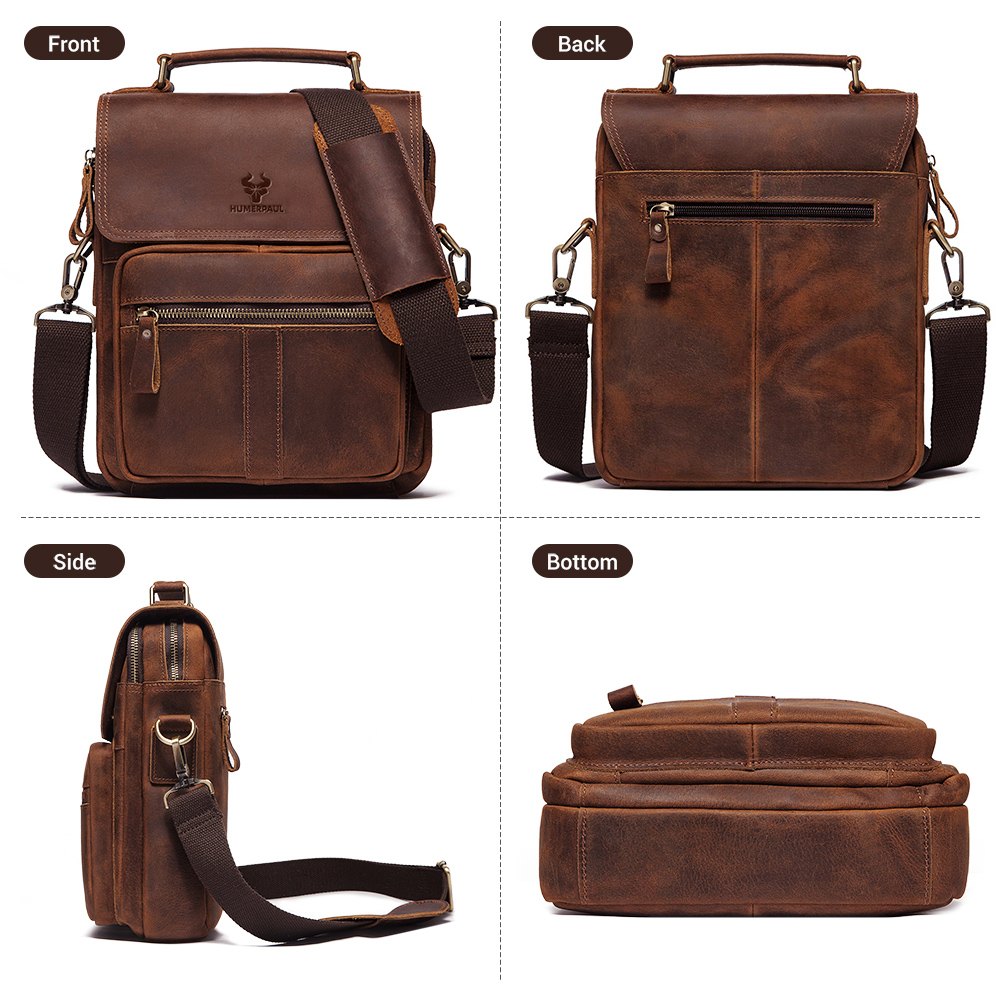 HUMERPAUL 정품 가죽 남성용 숄더 백 럭셔리 작 - Luxury Bags Coach 리뷰 및 가격