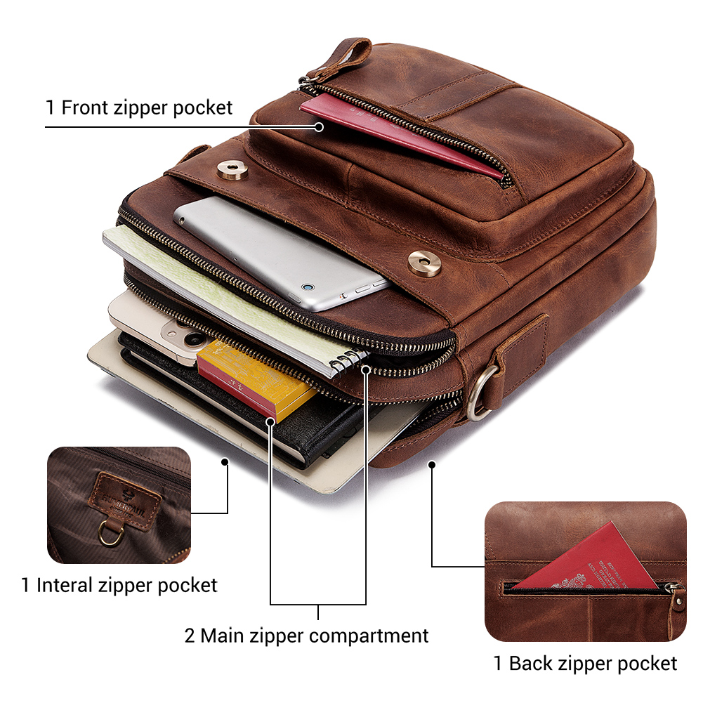 HUMERPAUL 정품 가죽 남성용 숄더 백 럭셔리 작 - Luxury Bags Coach 리뷰 및 가격