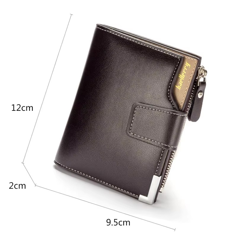 맞춤형 이름 각인 남성용 짧은 지갑 대용량 카드 홀더  - Accordion Wallet Zip 리뷰 및 가격
