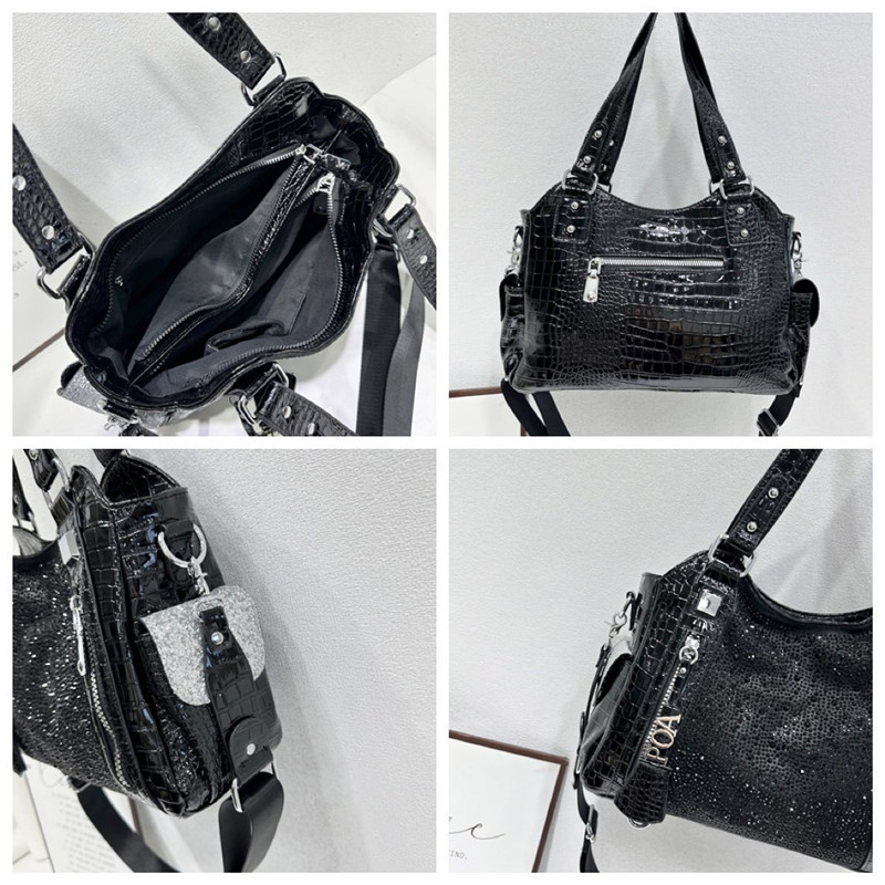 한국 패션 트렌드 핑크 대용량 싱글 숄더 크로스백 스팽 - Luxury Bags England 리뷰 및 가격