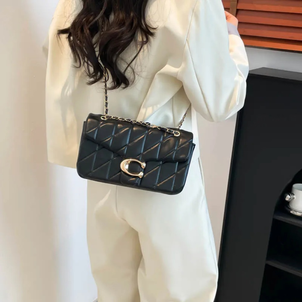 2025 작은 향기로운 바람 가방 핸드백 마름모 체인  - Luxury Quilted Bags 리뷰 및 가격