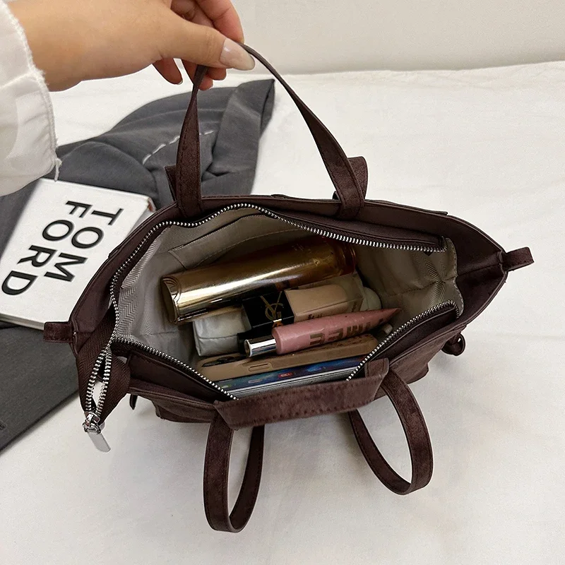 라이트 럭셔리 솔리드 PU 햅스 숄더백 2025 핫세일 - Luxury Bags In Sale 리뷰 및 가격