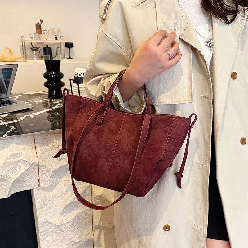 라이트 럭셔리 솔리드 PU 햅스 숄더백 2025 핫세일 - Luxury Bags In Sale 리뷰 및 가격