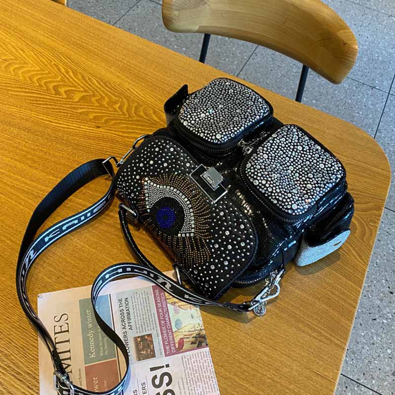 여성용 대용량 숄더백, 여행용 다이아몬드 PU 가죽 백 - Luxury Bags Girls 리뷰 및 가격