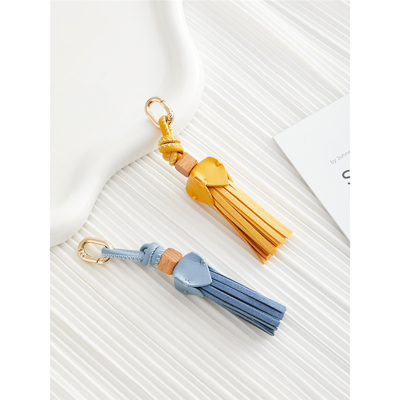 1PCS 미우 스타일 고급 가죽 태슬 오리지널 펜던트  - Luxury Bags And Shoes 리뷰 및 가격